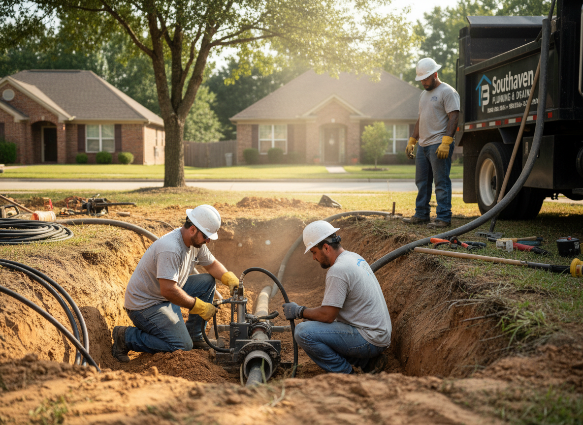 Sewer Line Repair by Southaven Sewer Line Pros in Southaven, MS